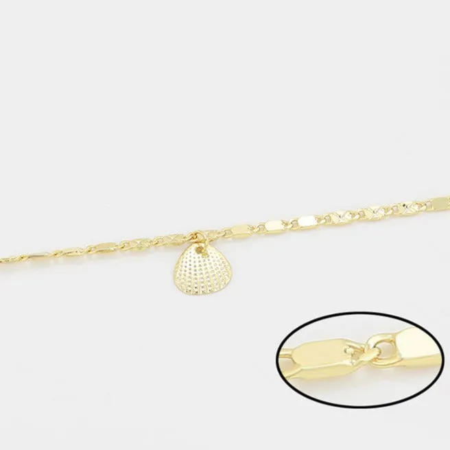 14k Gold Filled Love Anklet