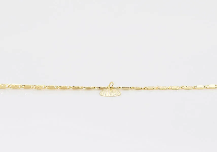 14k Gold Filled Love Anklet