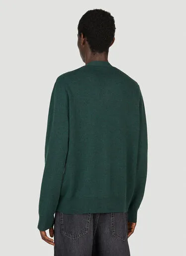 Acne Studios  |Wool Street Style Logo Designers Cardigans