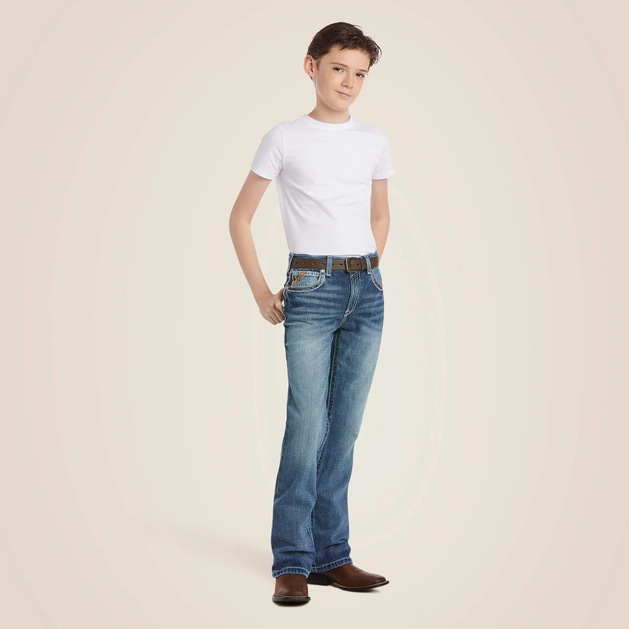 B4 Relaxed Coltrane Boot Cut Jean