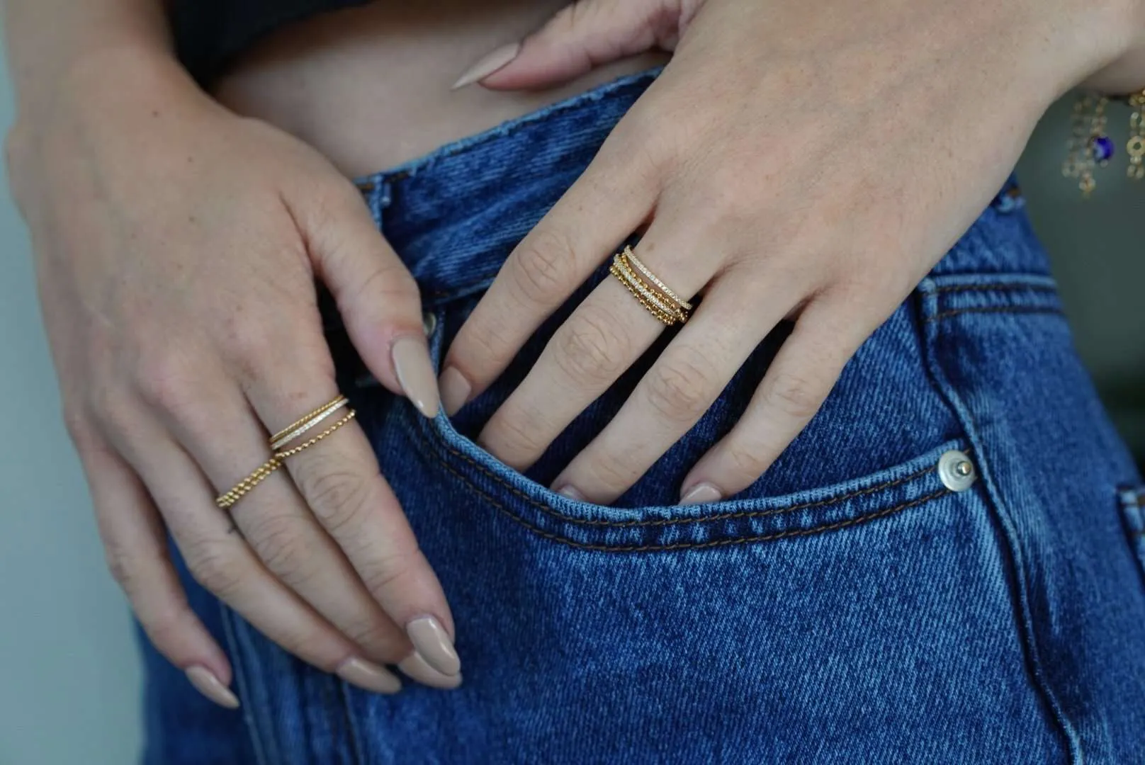 Ball Chain Ring