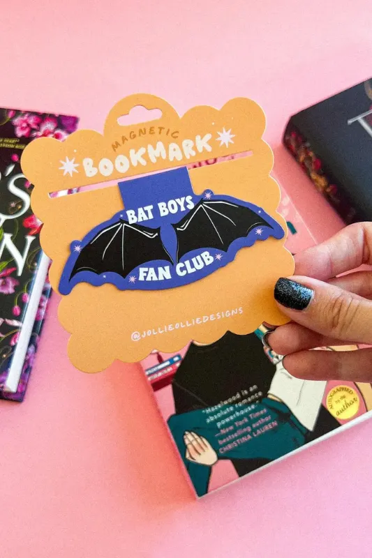 Bat Boys Fan Club Magnetic Bookmark