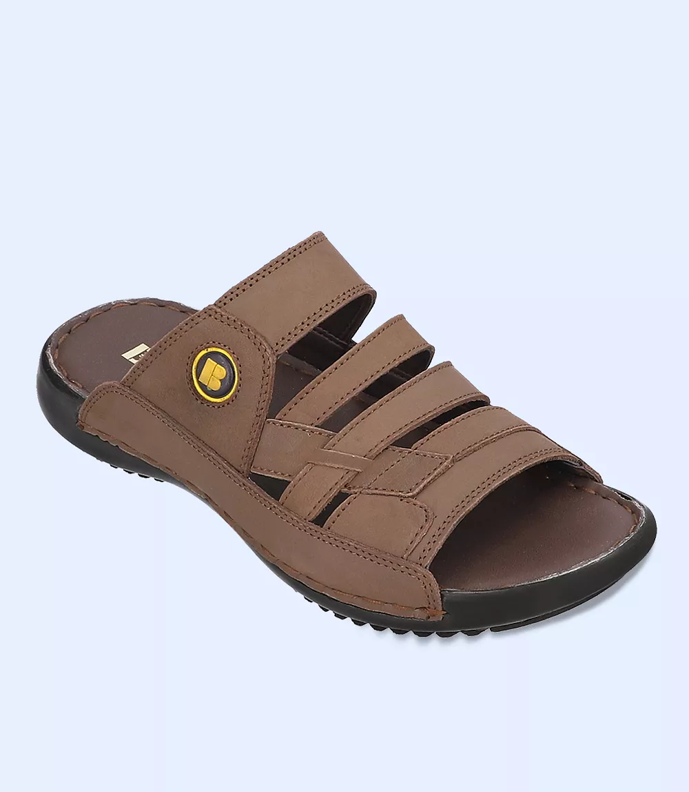 BM0744-CHOCO-Men Casual Slipper