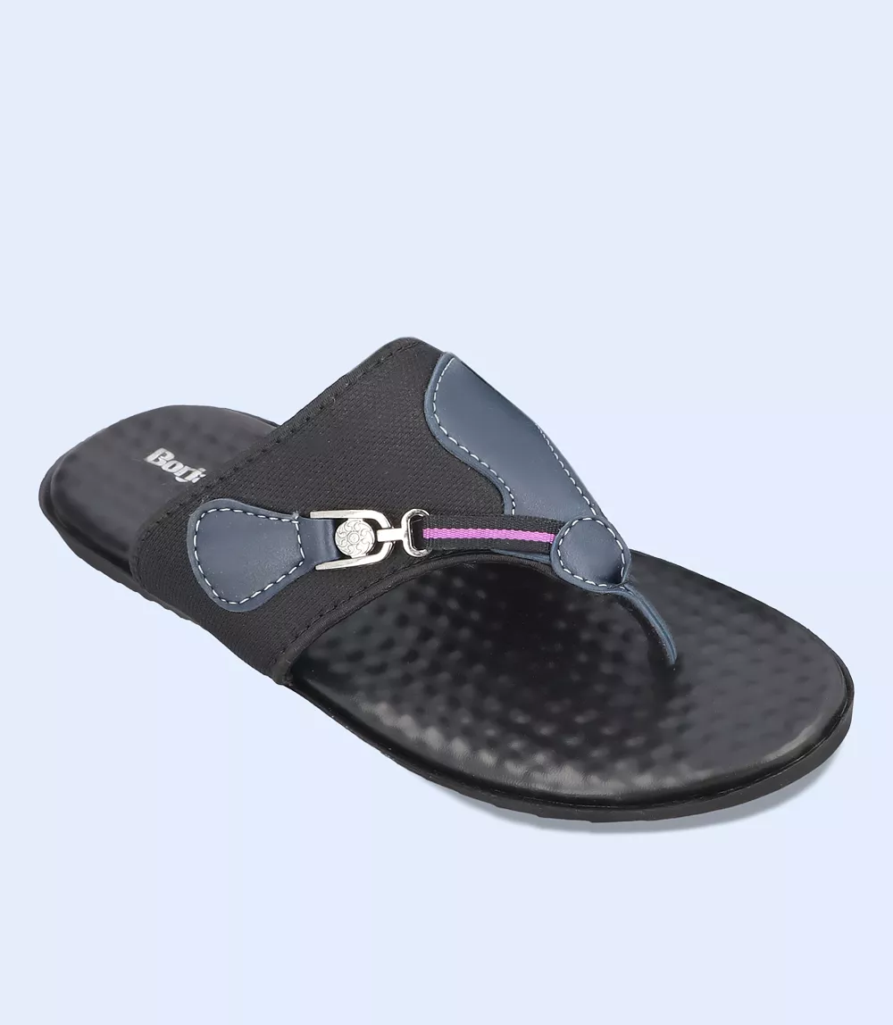 BM5466-NAVY-Men Chappal