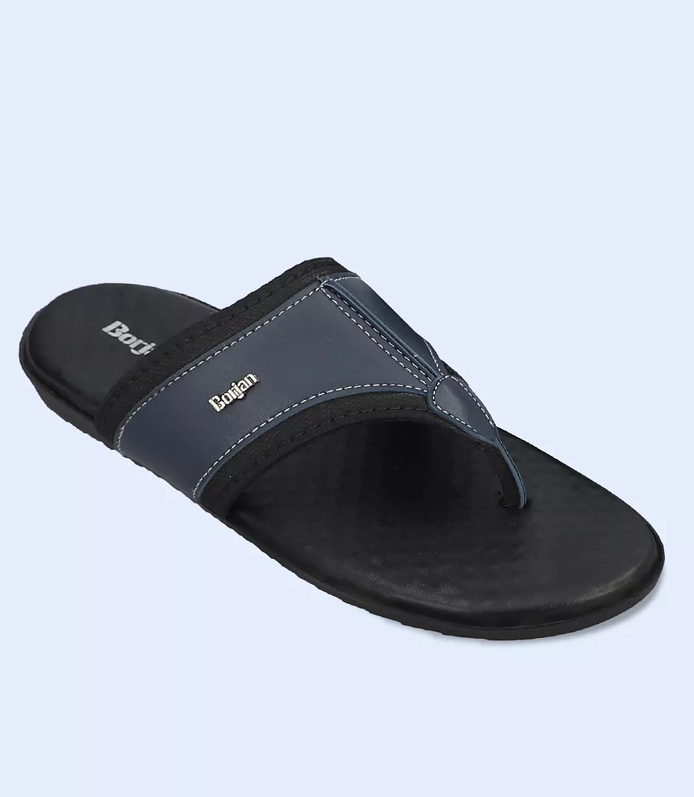 BM5467-NAVY-Men Chappal