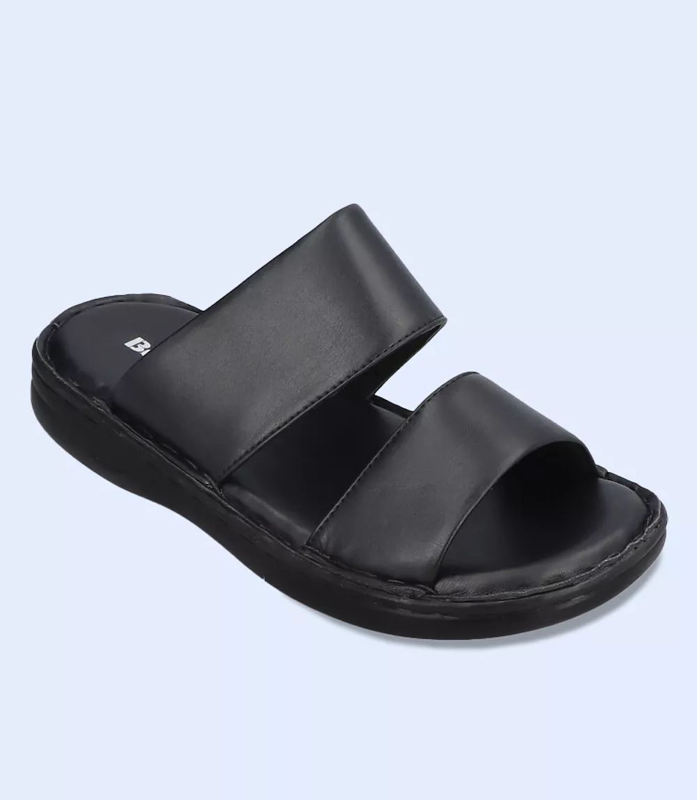 BM5560-BLACK-Men Casual Slipper