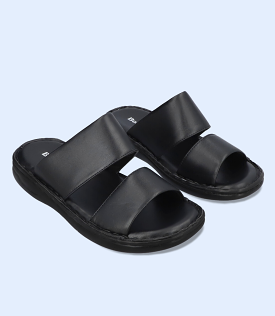 BM5560-BLACK-Men Casual Slipper