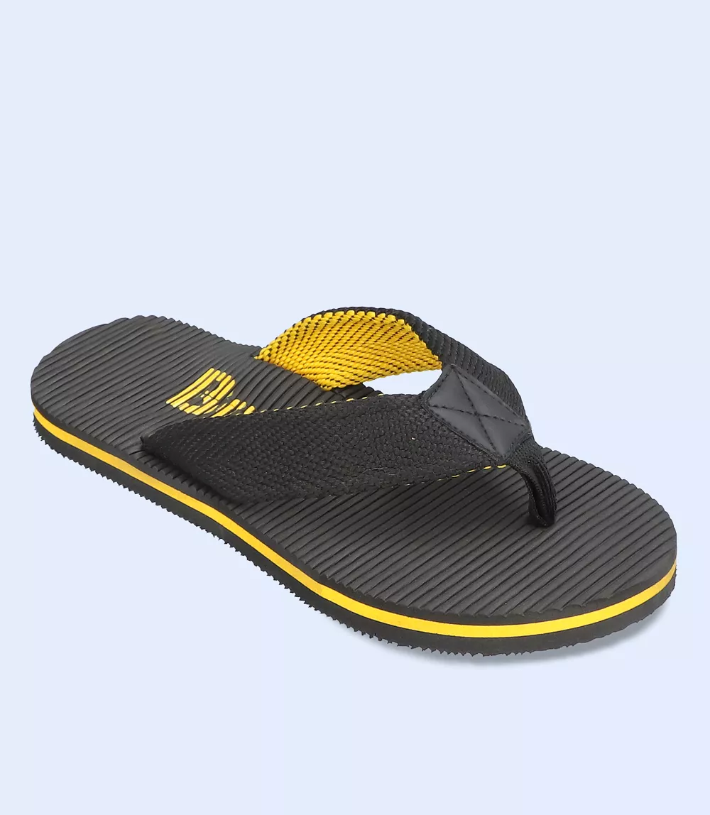 BM5562-BLACK-Men Flip Flop