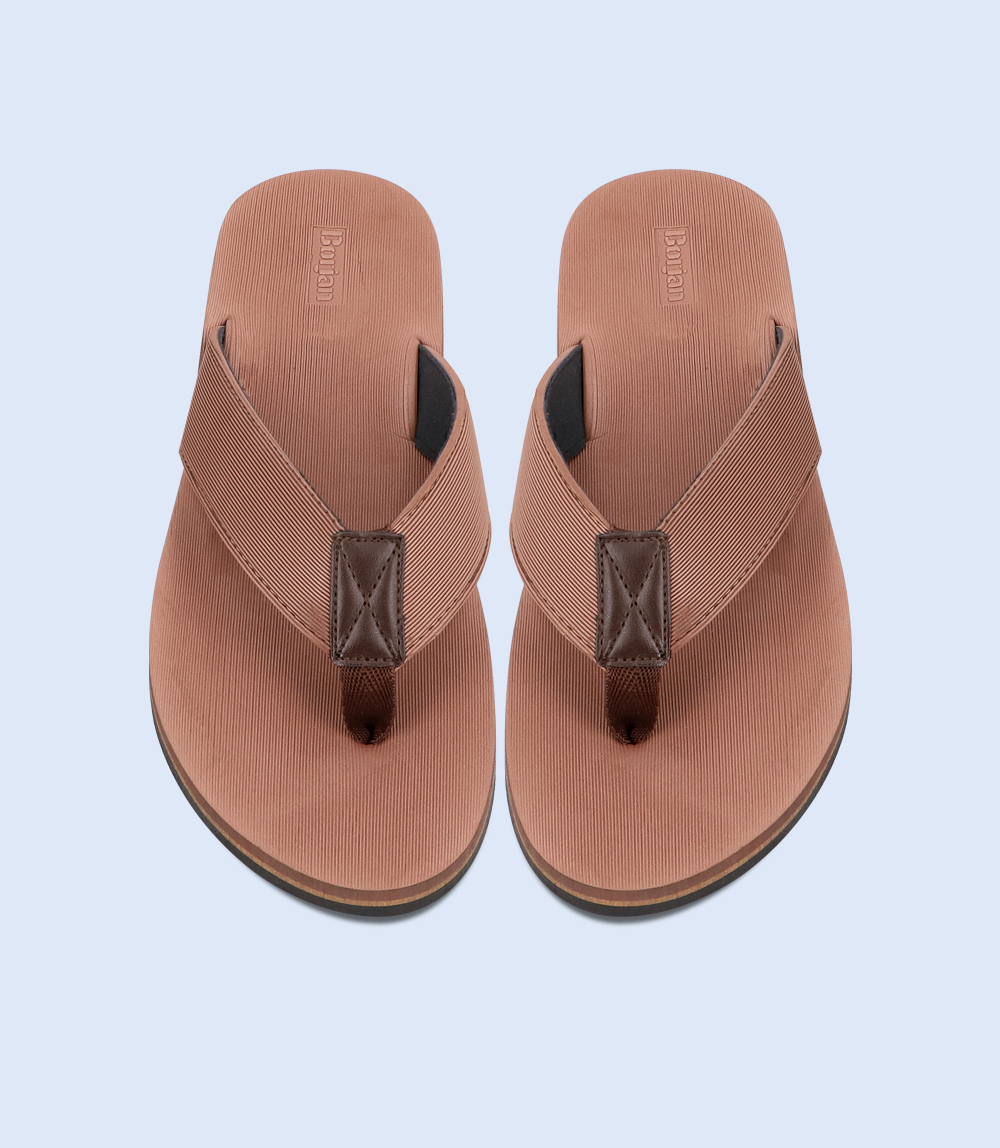 BM5567-BROWN-Men Flipflop