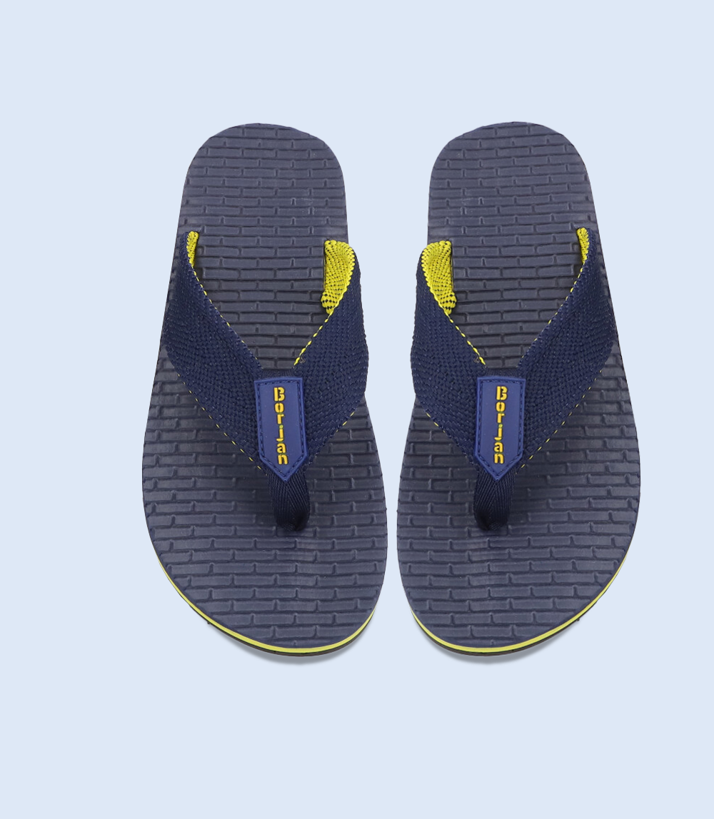 BM5626-BLUE-Men Flipflop