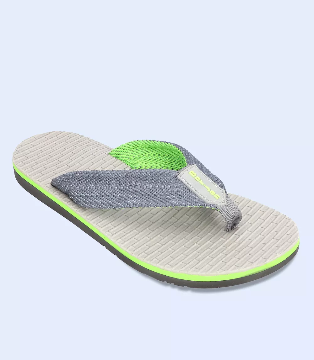 BM5626-GREY-Men Flip flop