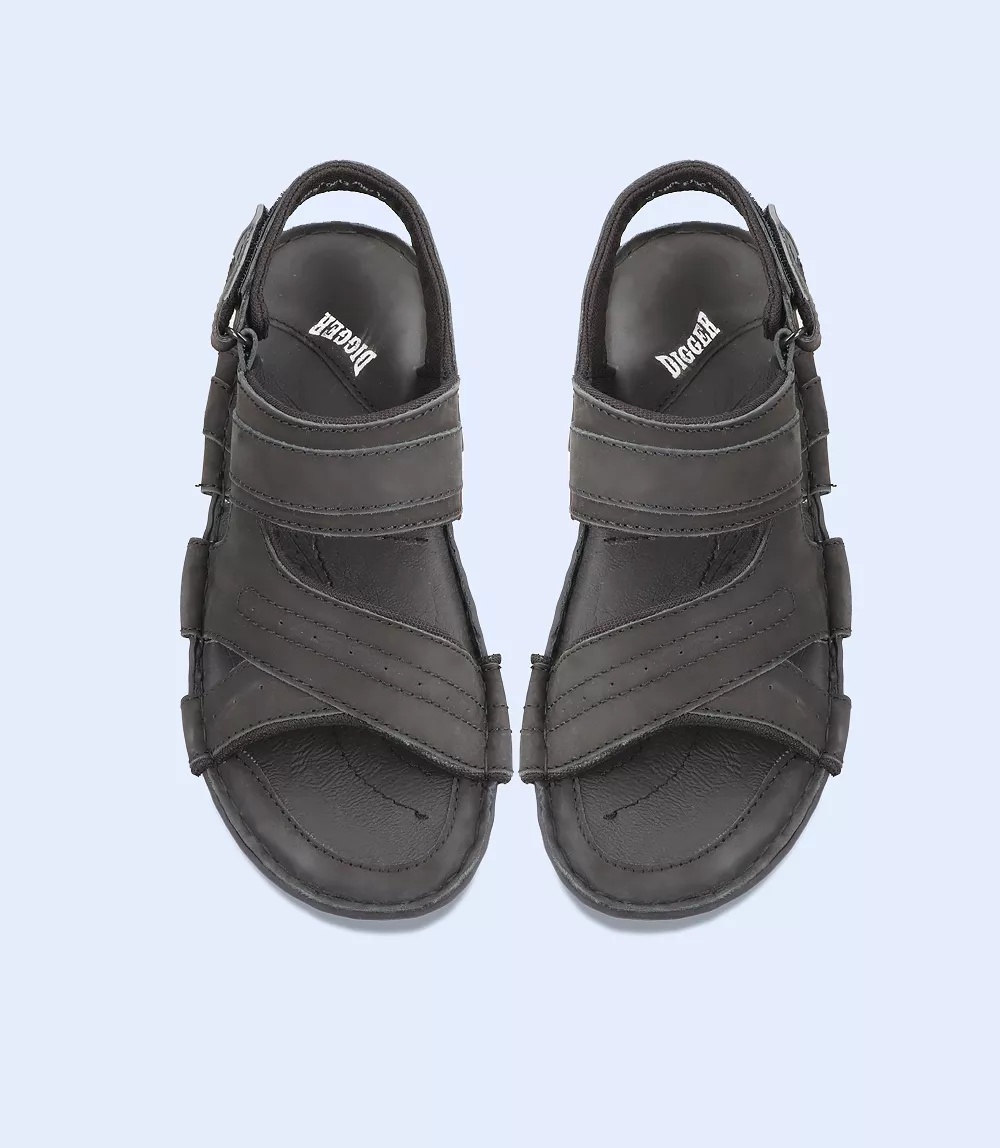 BM5728-BLACK-Men Sandal