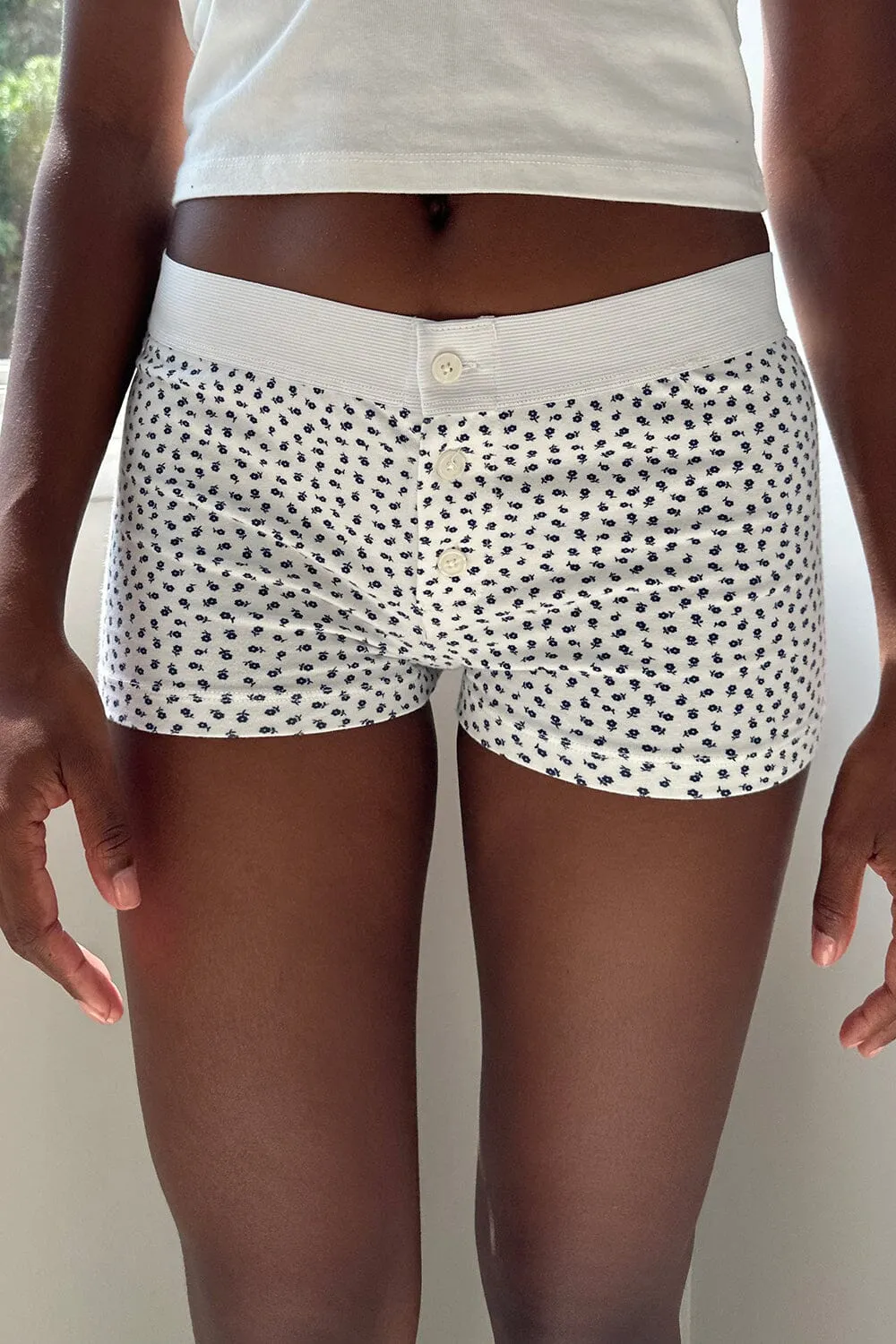 Boy Short Floral Underwear