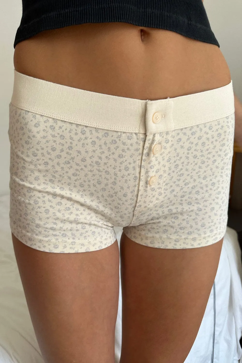 Boy Short Floral Underwear