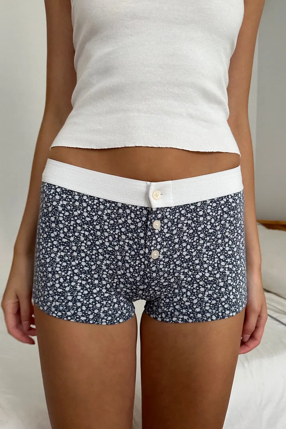 Boy Short Floral Underwear