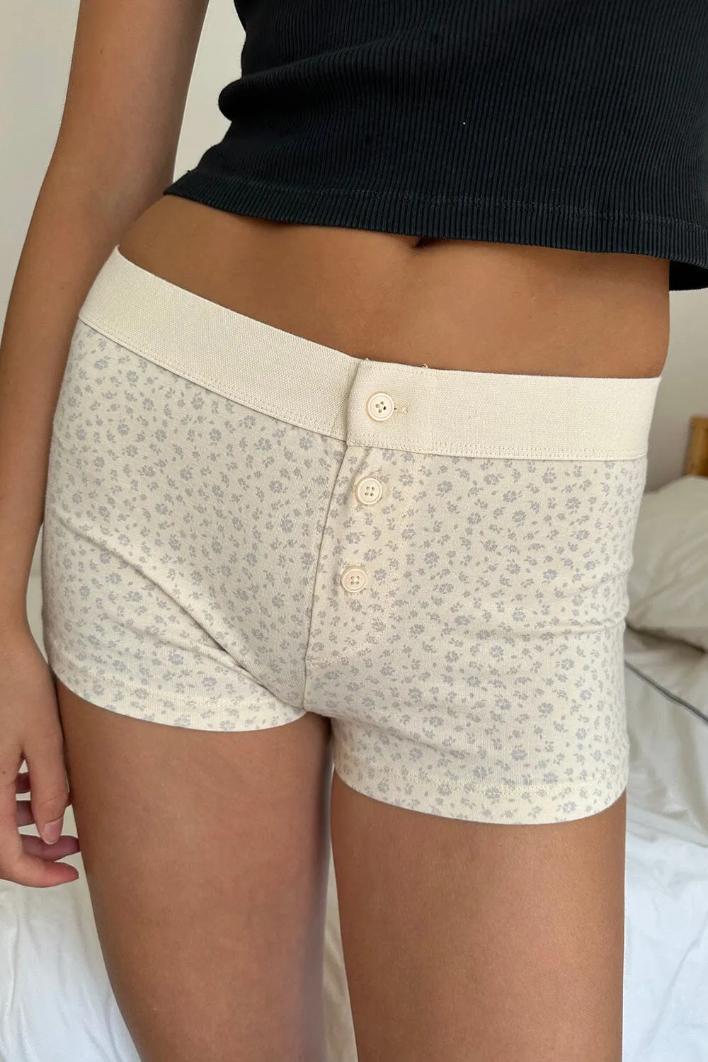 Boy Short Floral Underwear