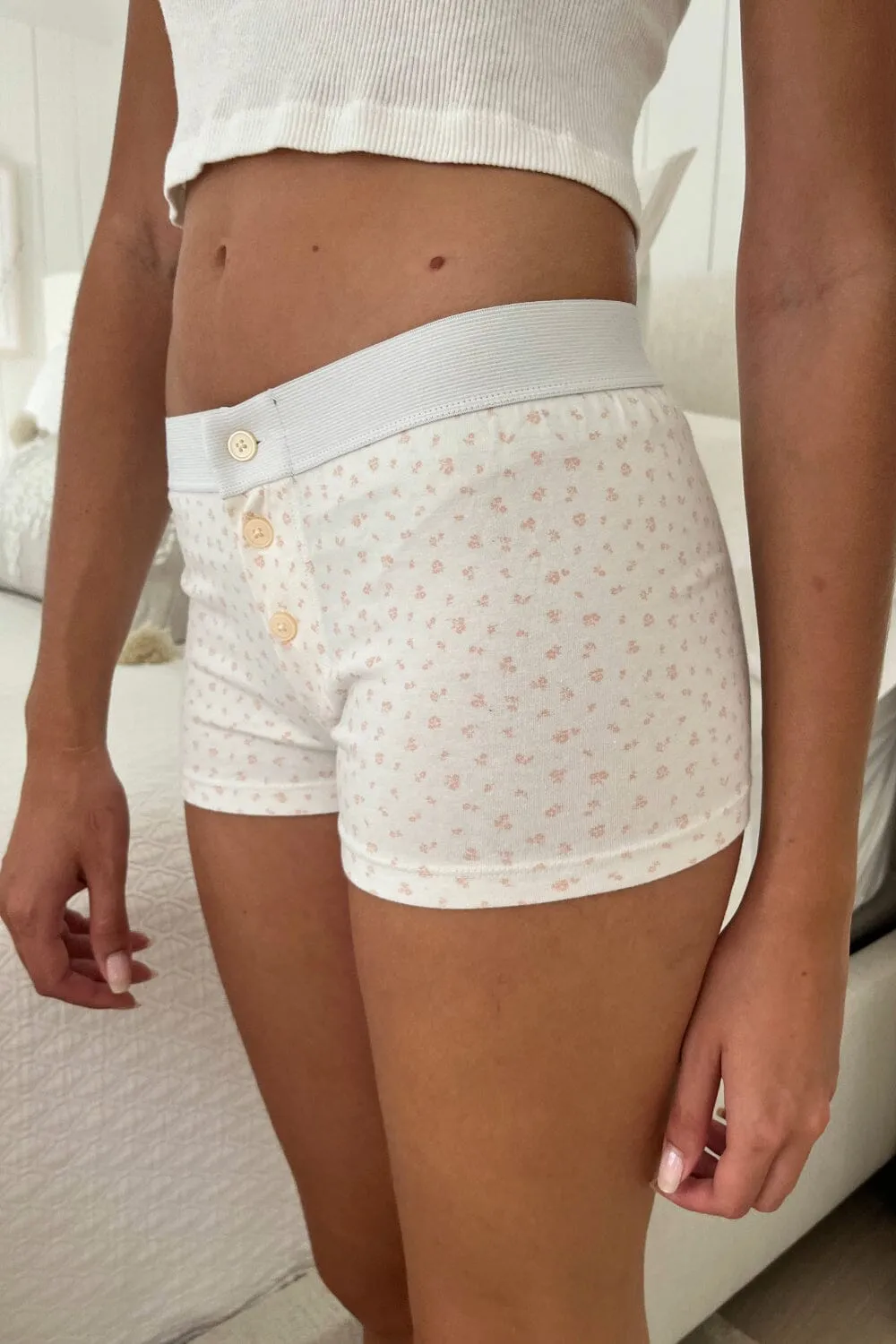 Boy Short Floral Underwear