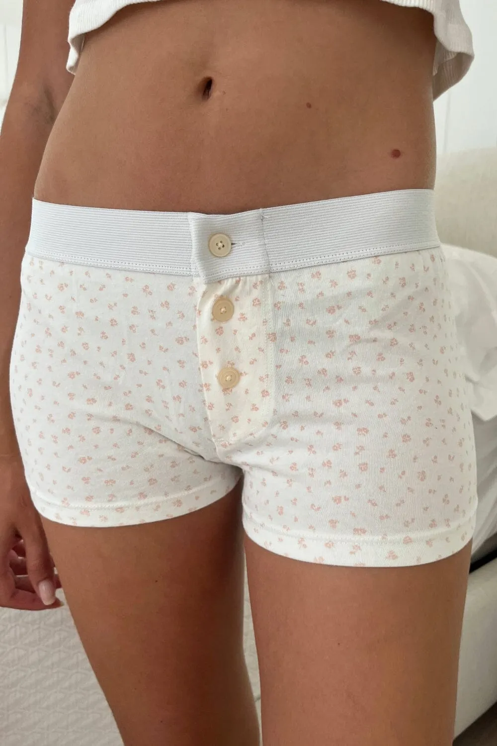 Boy Short Floral Underwear