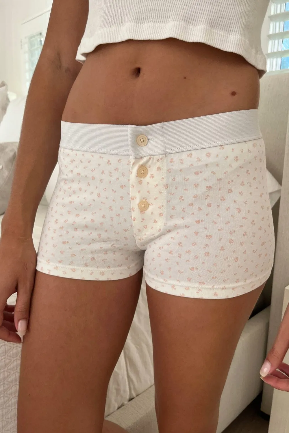 Boy Short Floral Underwear