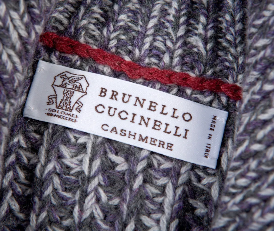 BRUNELLO CUCINELLI  |Wool Cashmere Silk Plain Logo Cardigans