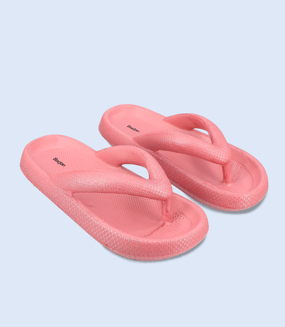 BW7078-PINK-Women Flip flop