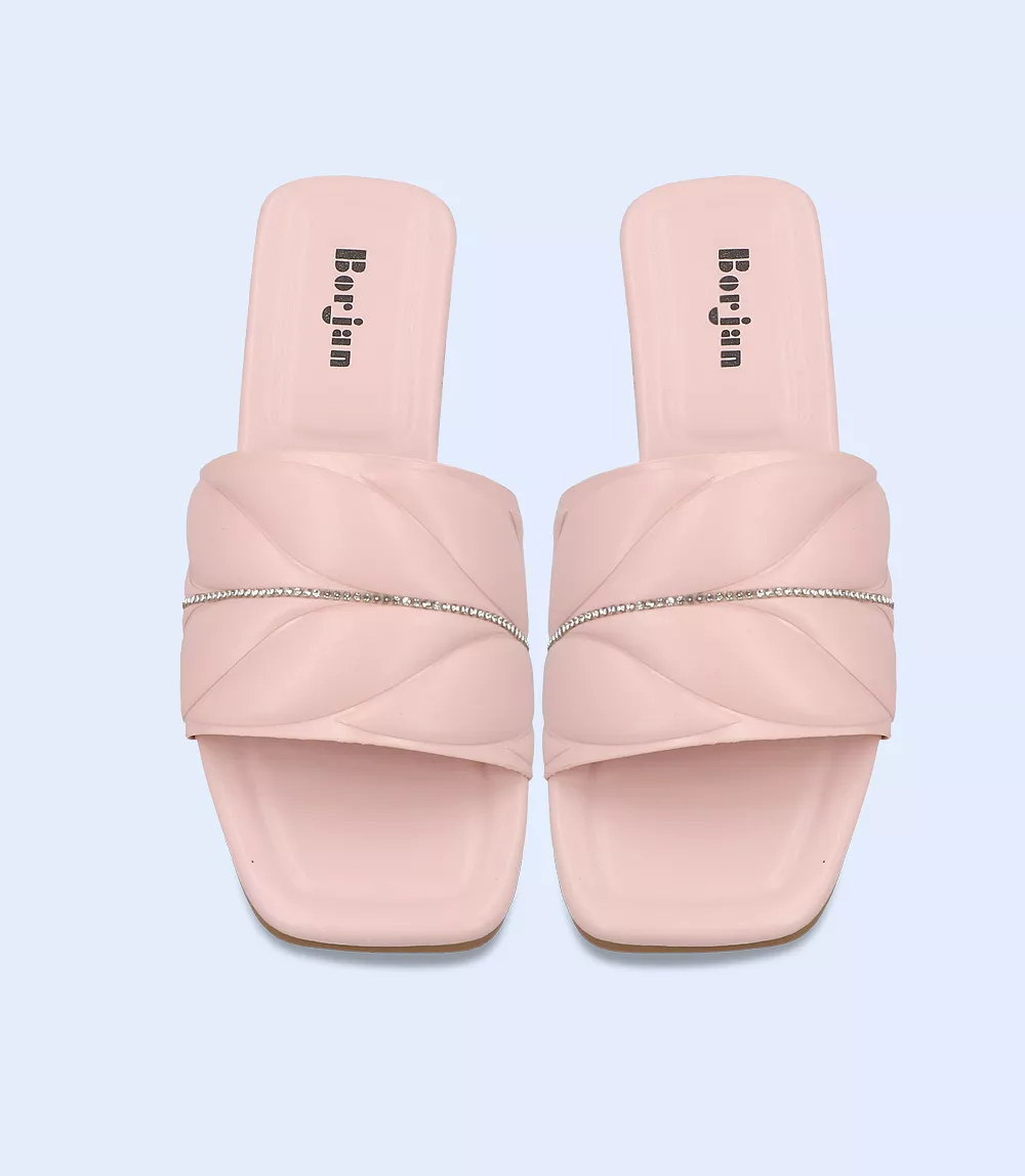 BW7342-TEA PINK-Women Casual Slipper