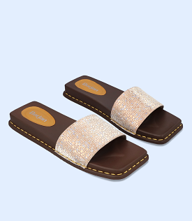 BW8330-PEACH-Women Casual Slipper