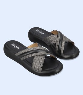 BW9297-GREY-Women Casual Slipper