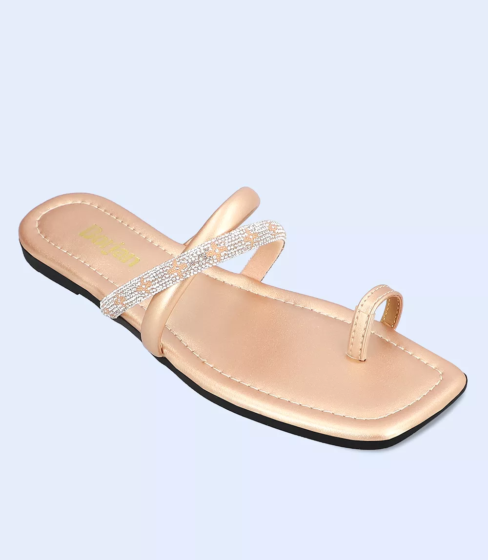 BW9905-ROSE GOLD-Women Chappal