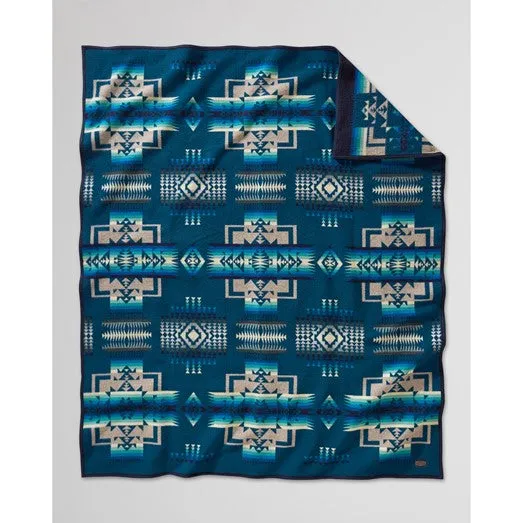 Chief Joseph Pendleton Jacquard Blanket, Aegean