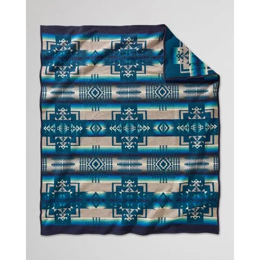 Chief Joseph Pendleton Jacquard Blanket, Aegean