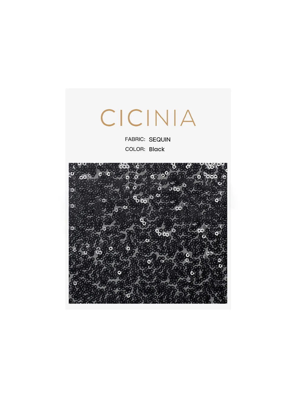 Cicinia NUANCIERS en Paillettes