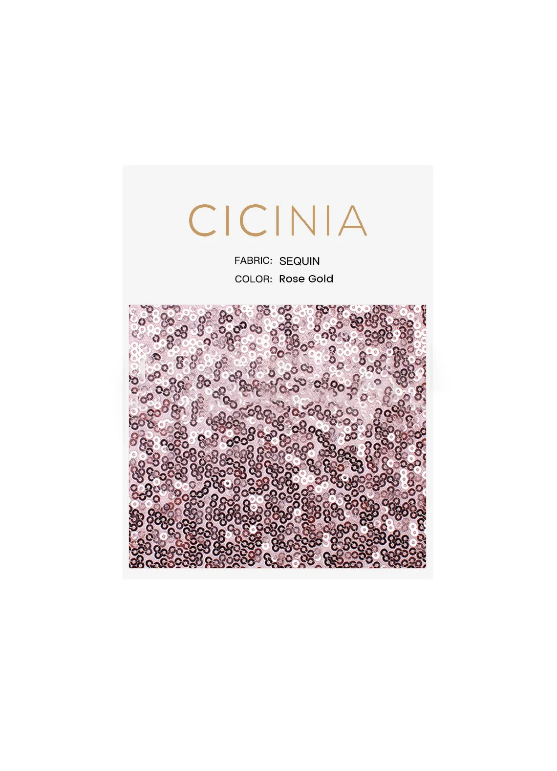 Cicinia NUANCIERS en Paillettes