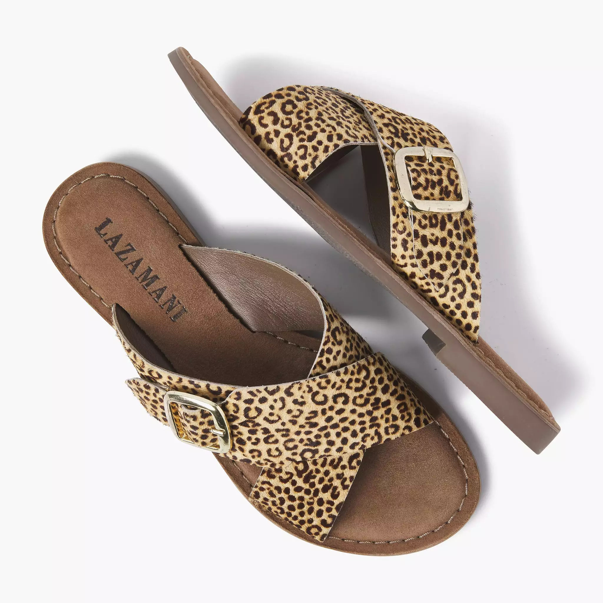 Dames Slippers 75.323 Leopard