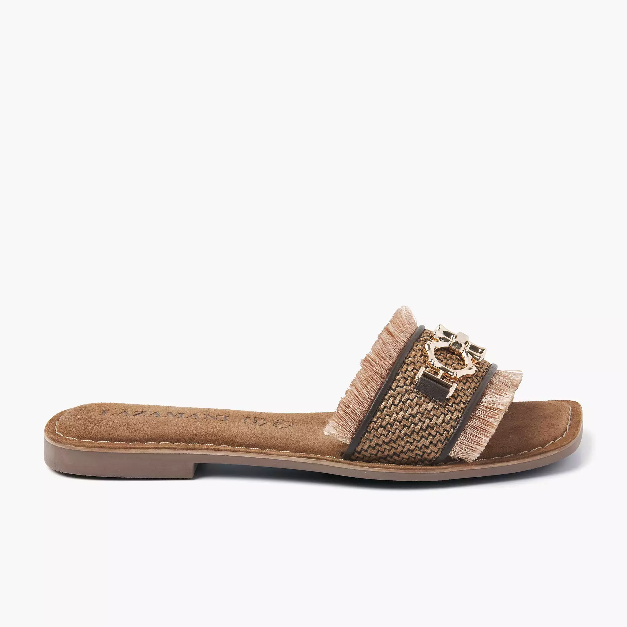 Dames Slippers 75.362 Brown