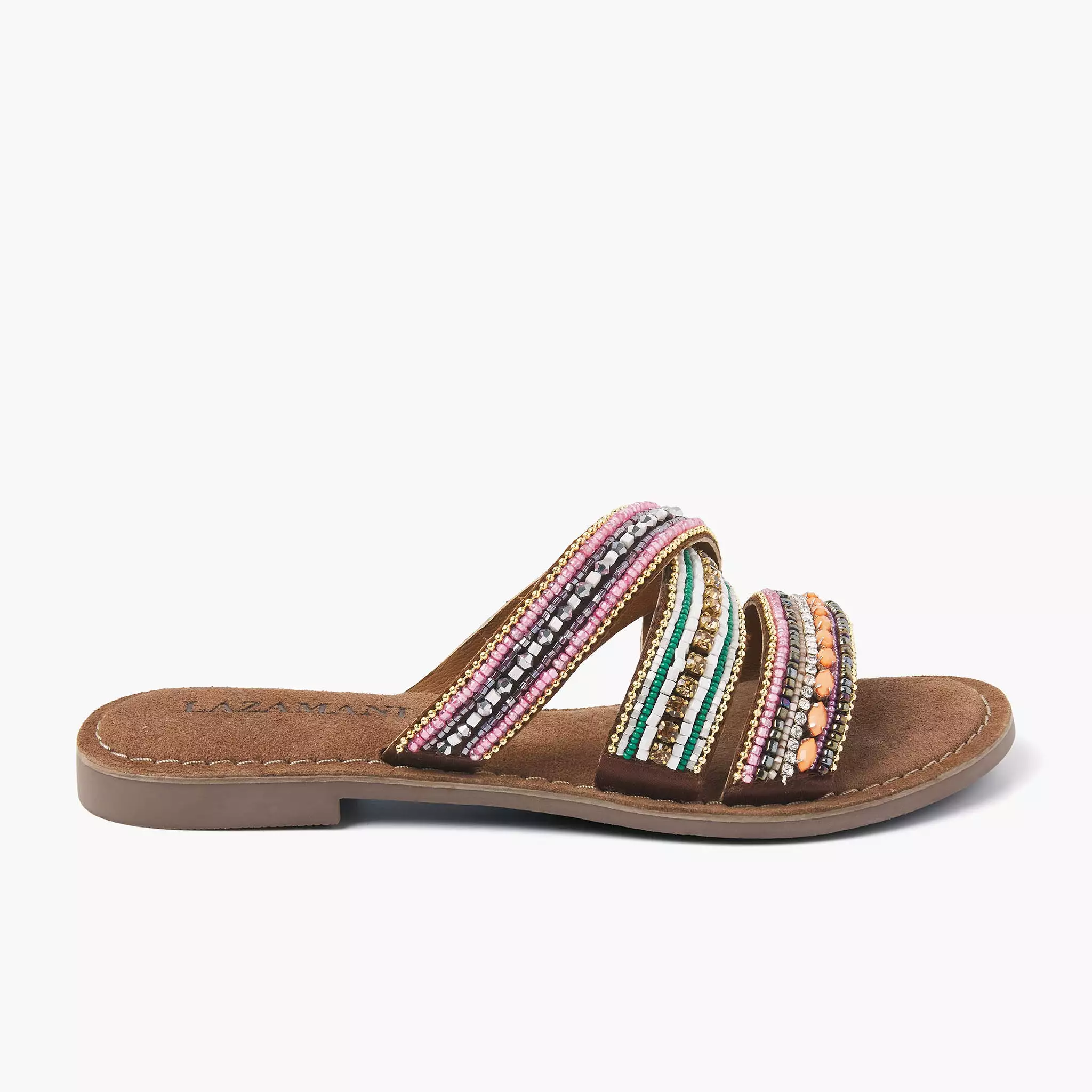 Dames Slippers 75.474 Tan