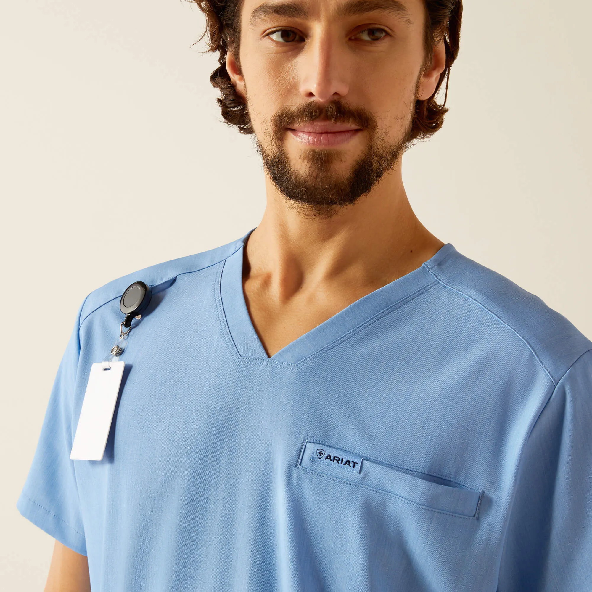 Derham 6 Pocket Scrub Top