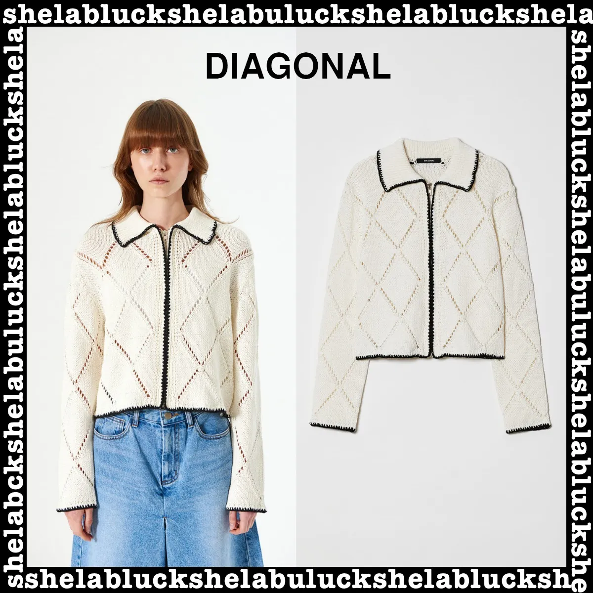 DIAGONAL  |Cardigans