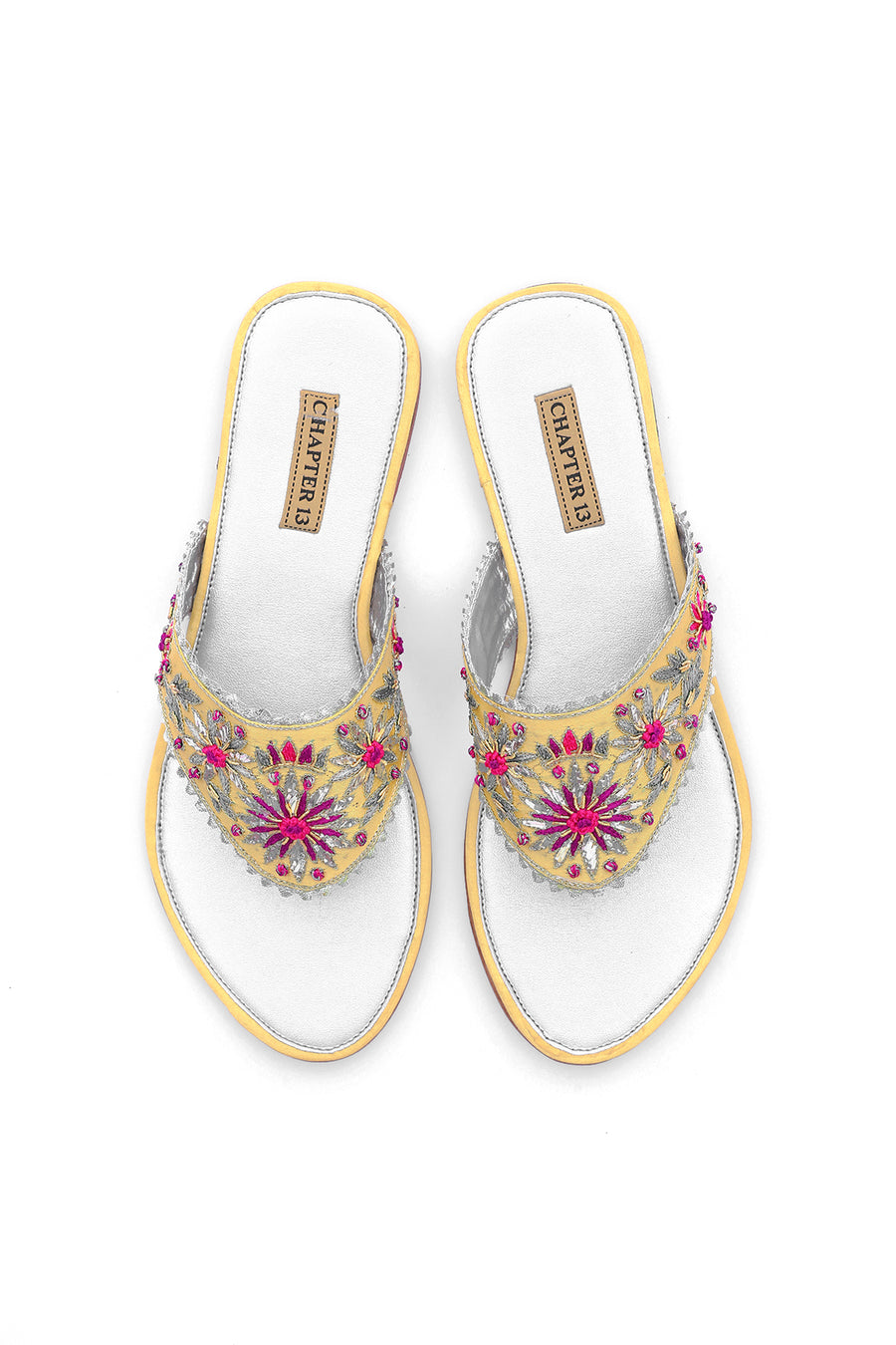 Embellished Chappals | Gulkaar