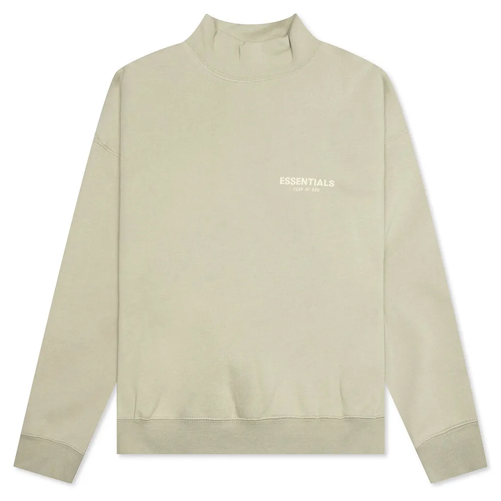 Essentials Mockneck - Seafoam