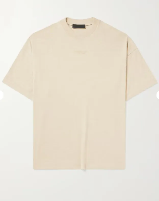 FEAR OF GOD  |Crew Neck Unisex Street Style Plain Cotton Short Sleeves