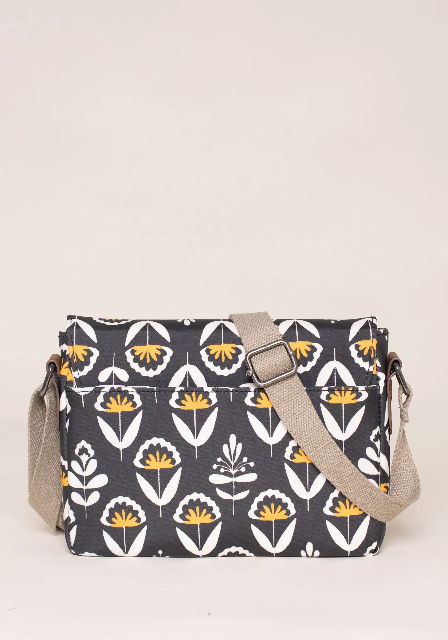 Geo Floral Roo Pouch Cross Body Bag