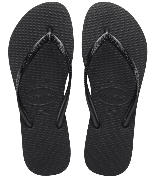 Havaianas Slim Flip Flops - Black