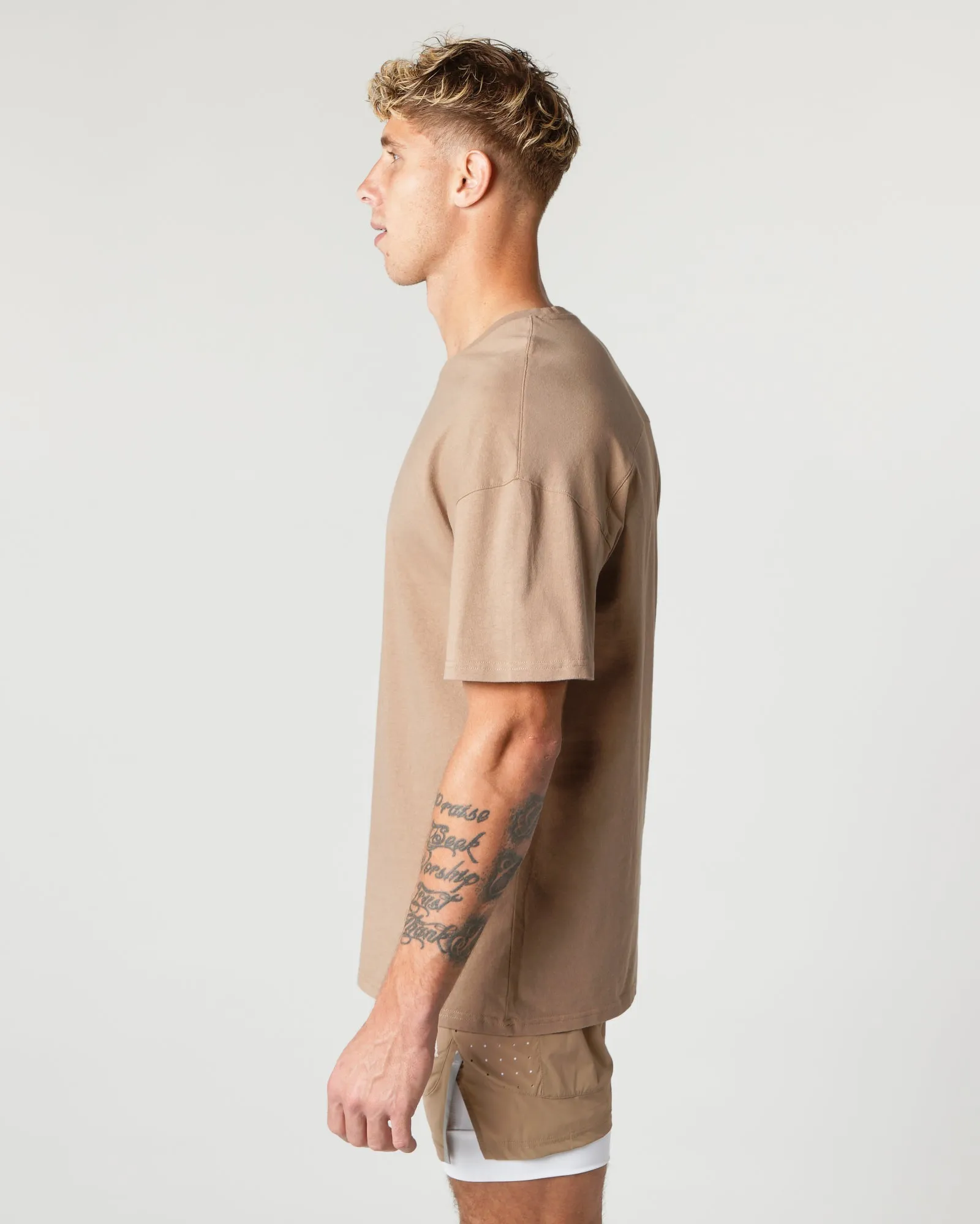 Heavy Cotton Core Tee - Chai