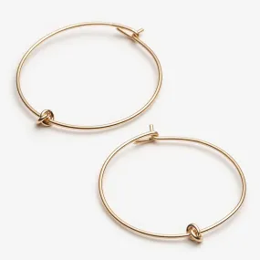 Hoop Earrings Prelude – Gold Filled – Large