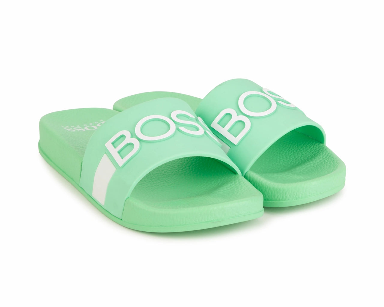 Hugo Boss Kid's J29274 706  Logo Slider Green