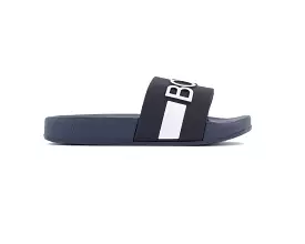 Hugo Boss Kids J29274 849 Logo Sliders Navy