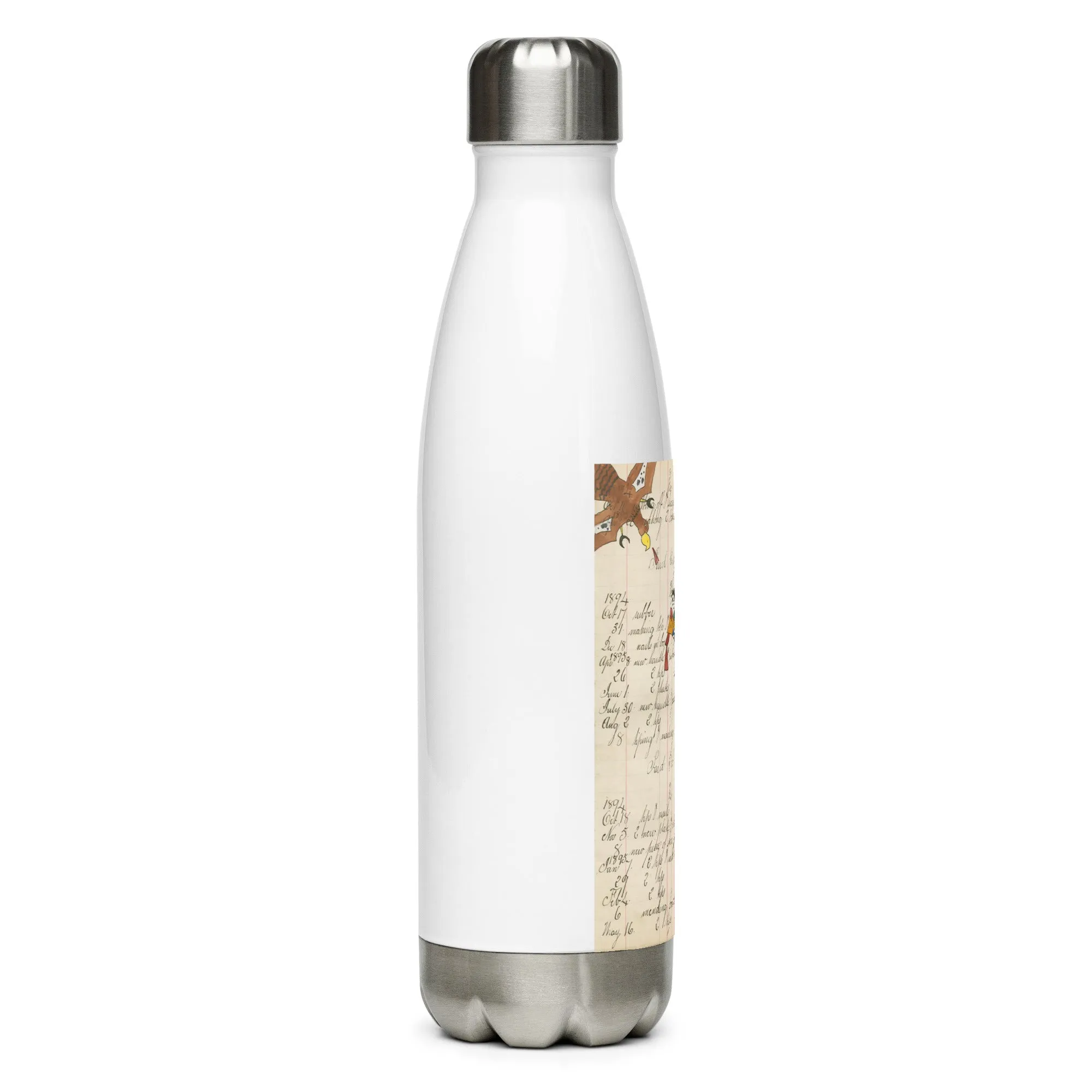 Hummingbird Woman Water Bottle