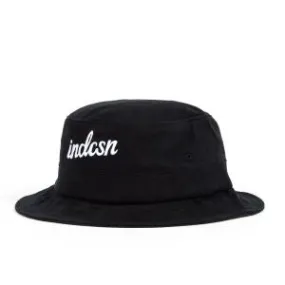 INDCSN - Black Distressed Bucket Hat