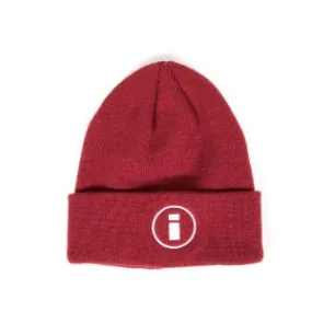 INDCSN - Circle Logo Beanie Burgundy